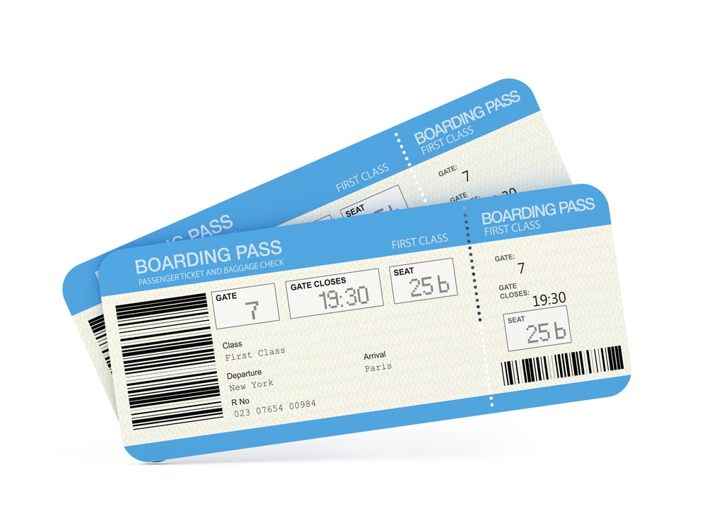 english vocabulary words airport boarding pass