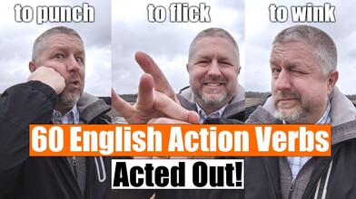 Action Verbs Acted Out! - Part 1 of 2