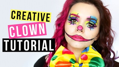 Colorful Clown Make-Up Tutorial