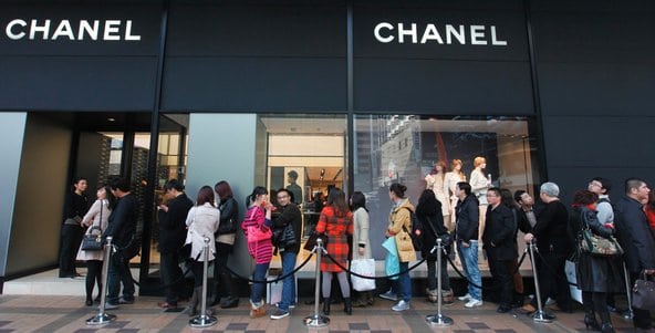 chanel store in china