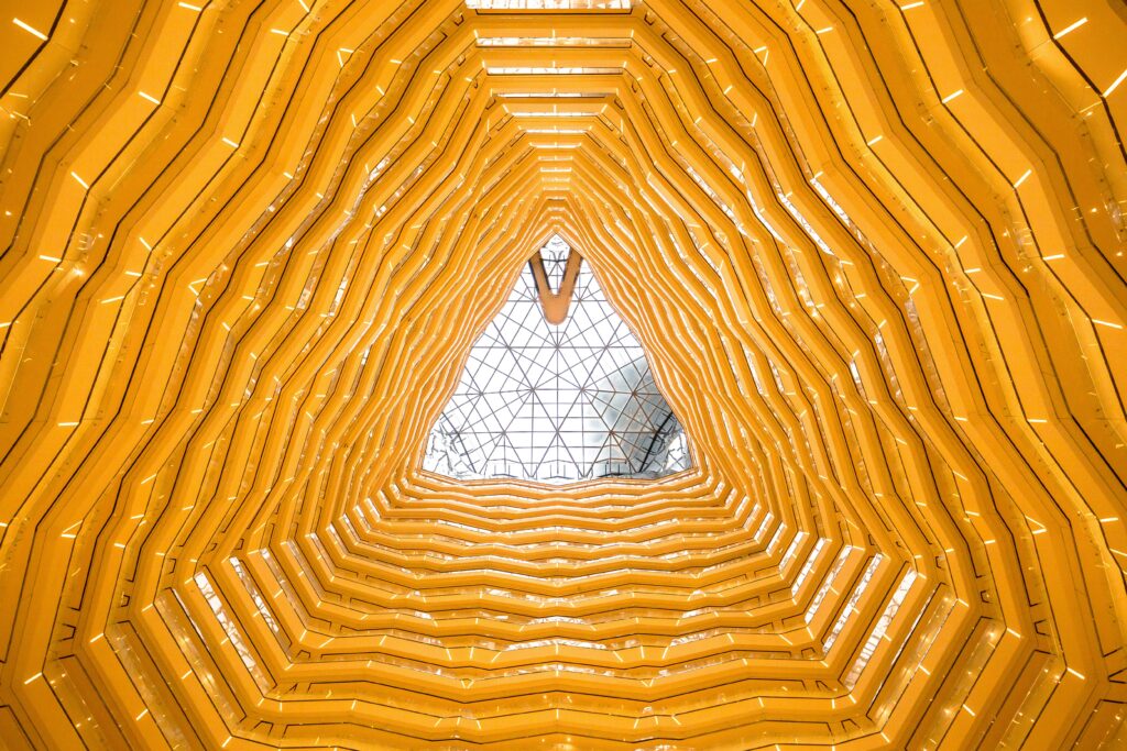 yellow-atrium-in-China