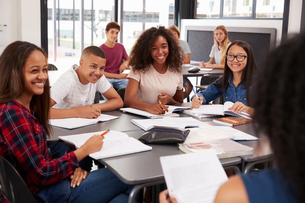 High-School-Students-Listening-to-Teacher