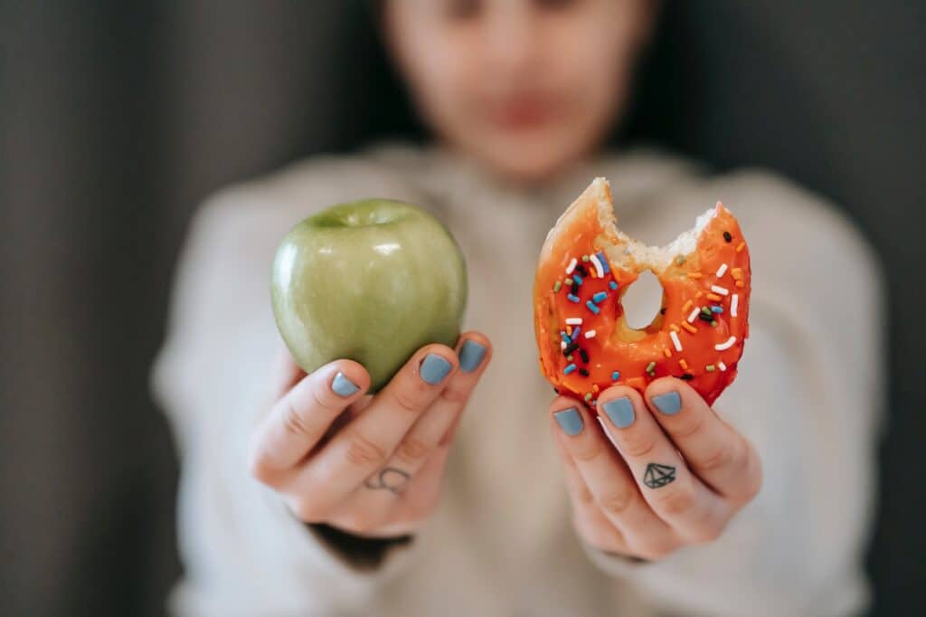 donut or apple?