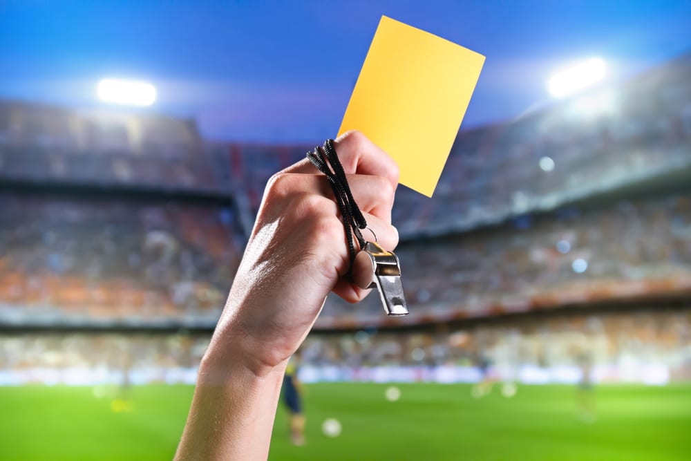essential vocabulary guide football soccer yellow card