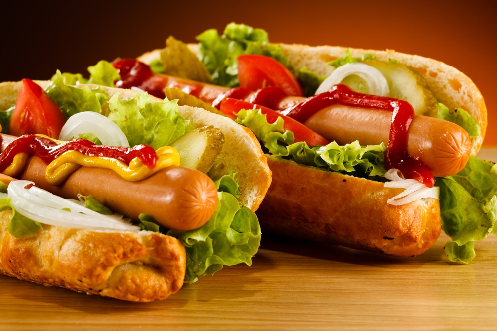 fourth july picnic english vocabulary american food hot dog
