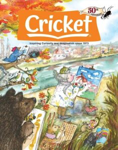 Cricket magazine cover