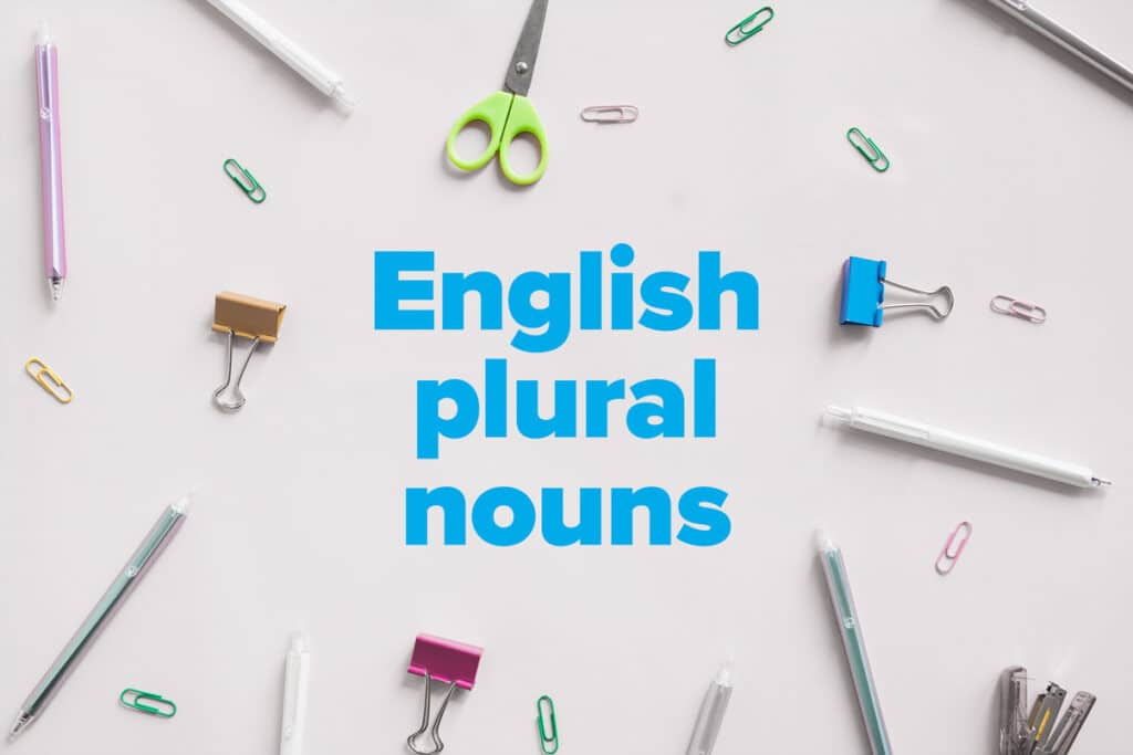 english plural nouns