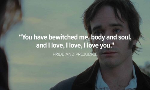 pride and prejudice love scene