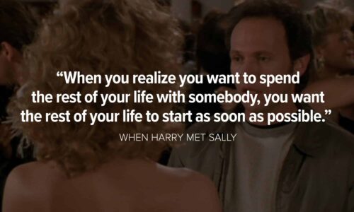 when harry met sally love scene
