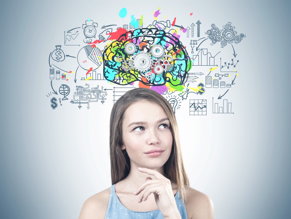 young-woman-thinking-with-cognitive-brain-drawing