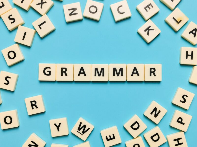 grammar letter tiles