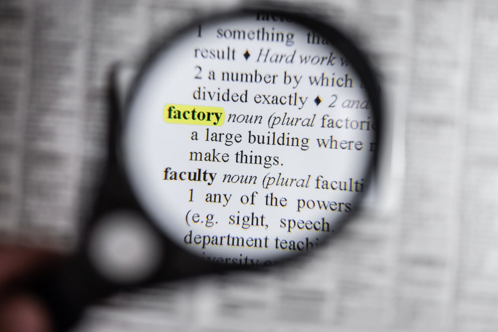 factory-entry-in-dictionary