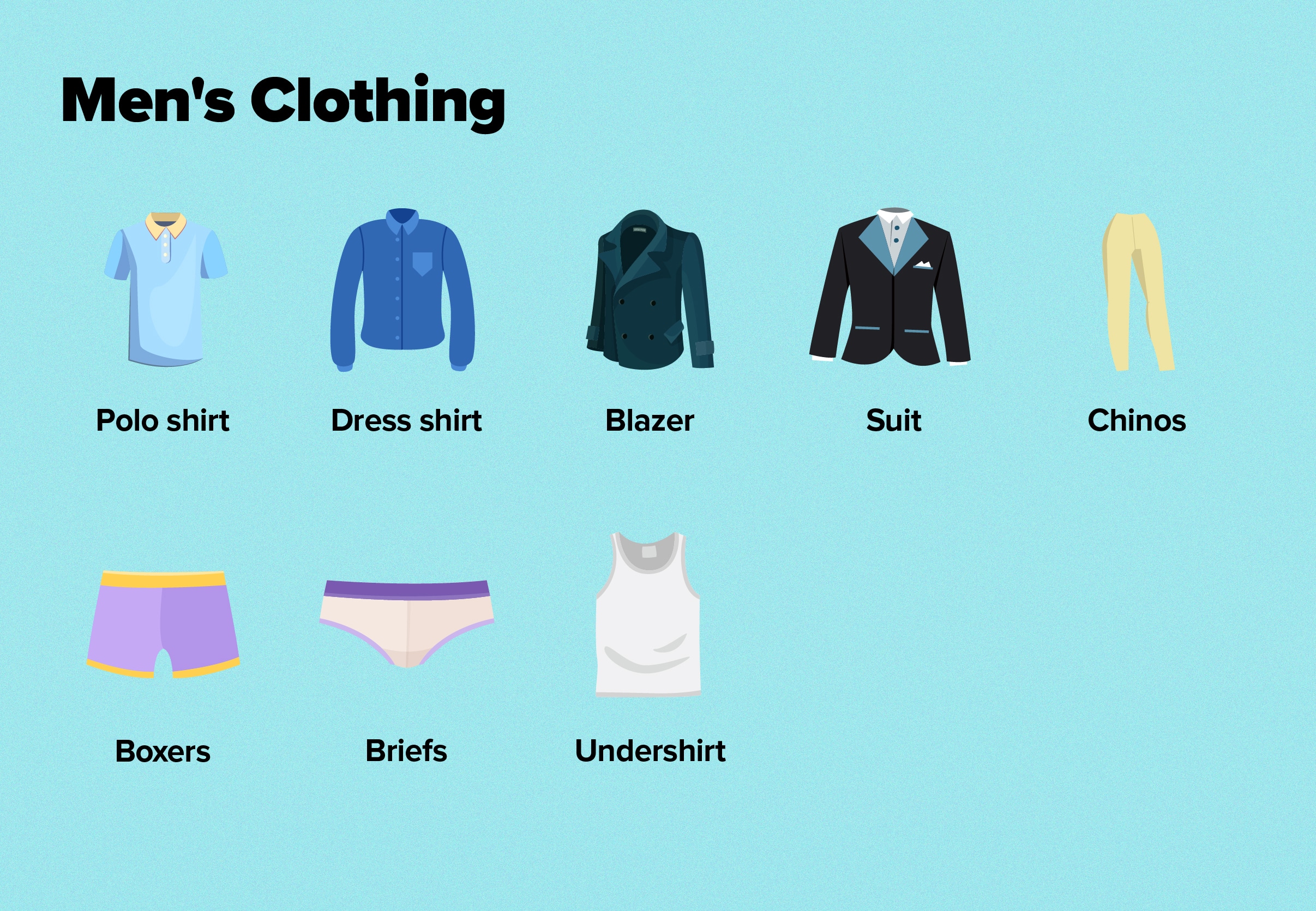 clothes vocabulary presentation