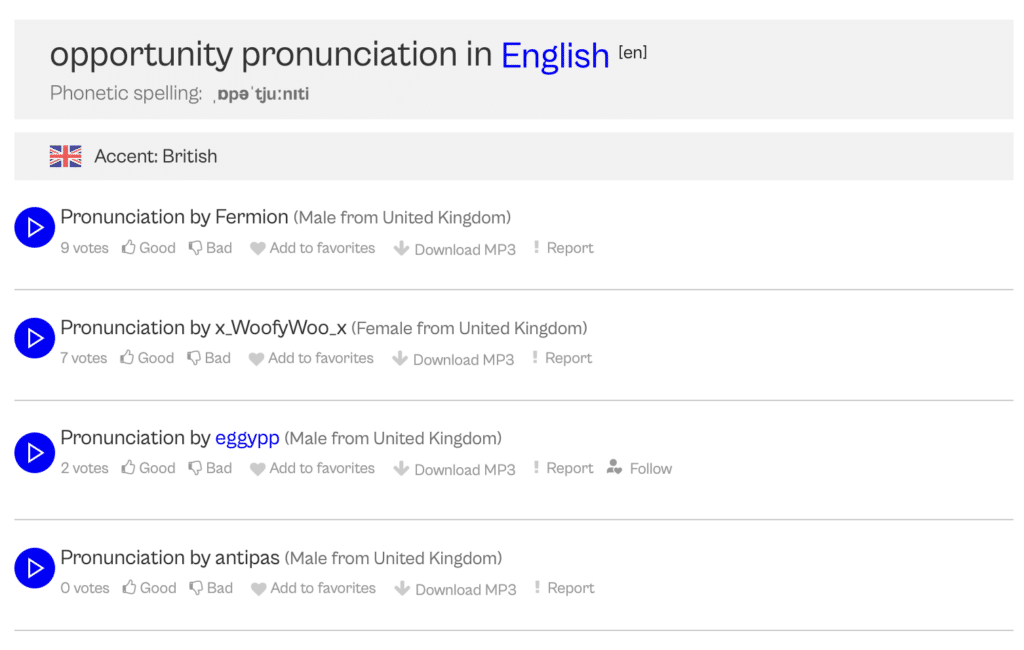 forvo-english-pronunciation