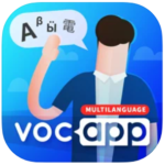 VocApp is a French flashcard app with advanced courses.