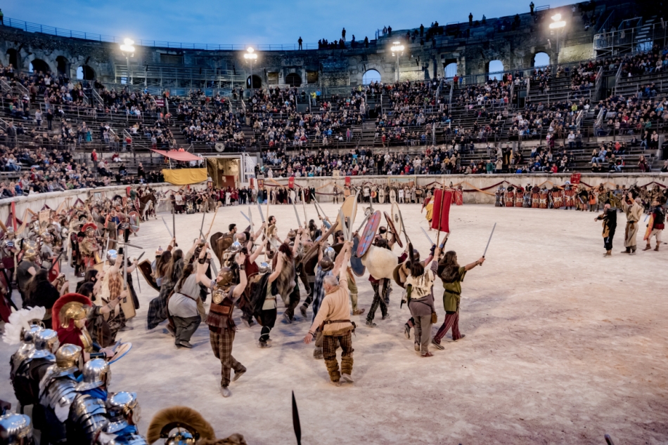 The Great Roman Games, a French festival 
