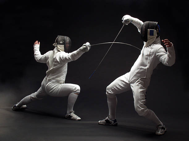 two-fencers-crossing-blades