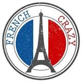 french crazy logo