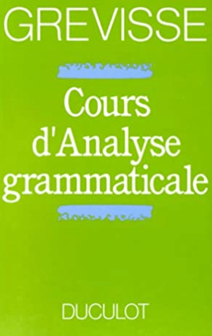 cours d'analyse grammaticale logo
