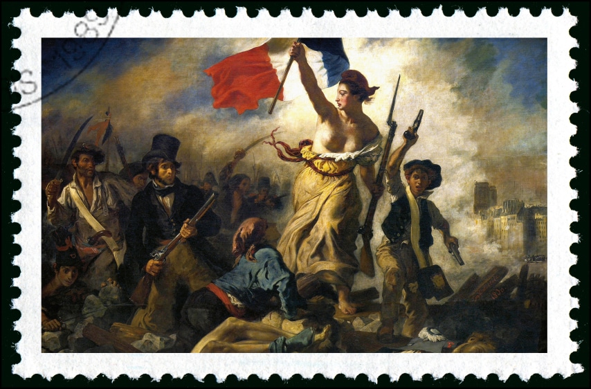 Revolution stamp