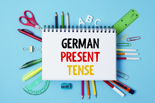 german present tense