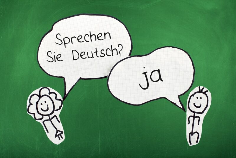 speak german