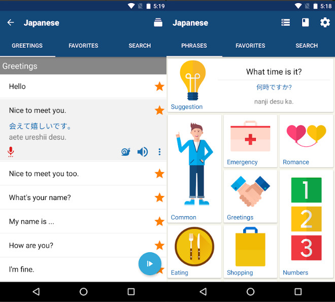 best apps to learn japanese