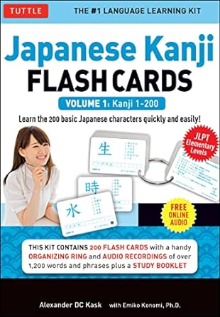 tuttle japanese kanji flashcards