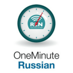 One Minute Russian logo