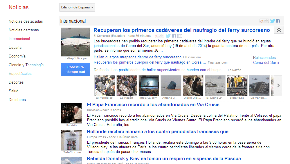 news in spanish
