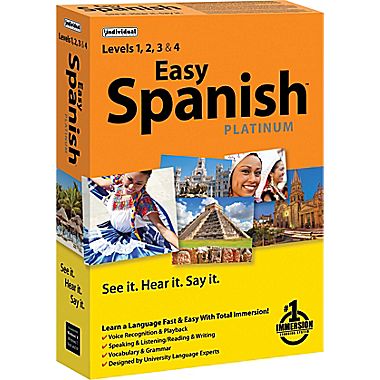 logiciel d'immersion en espagnol