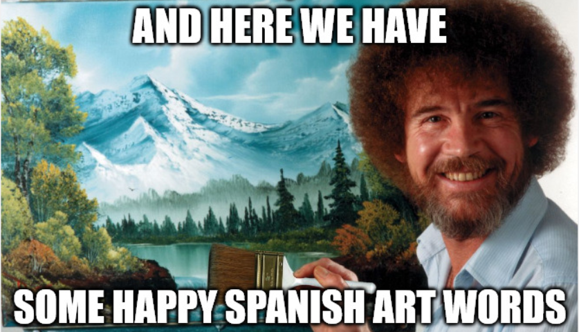 how to say art in spanish