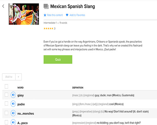 mexican slang