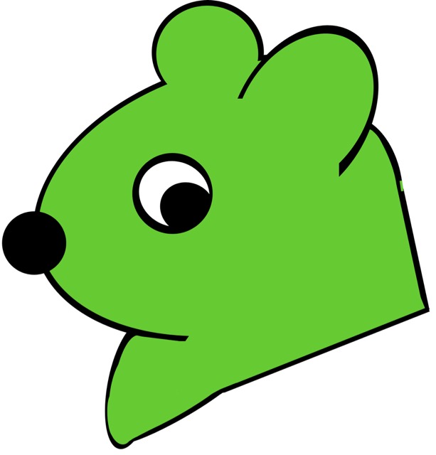 A Green Mouse logo