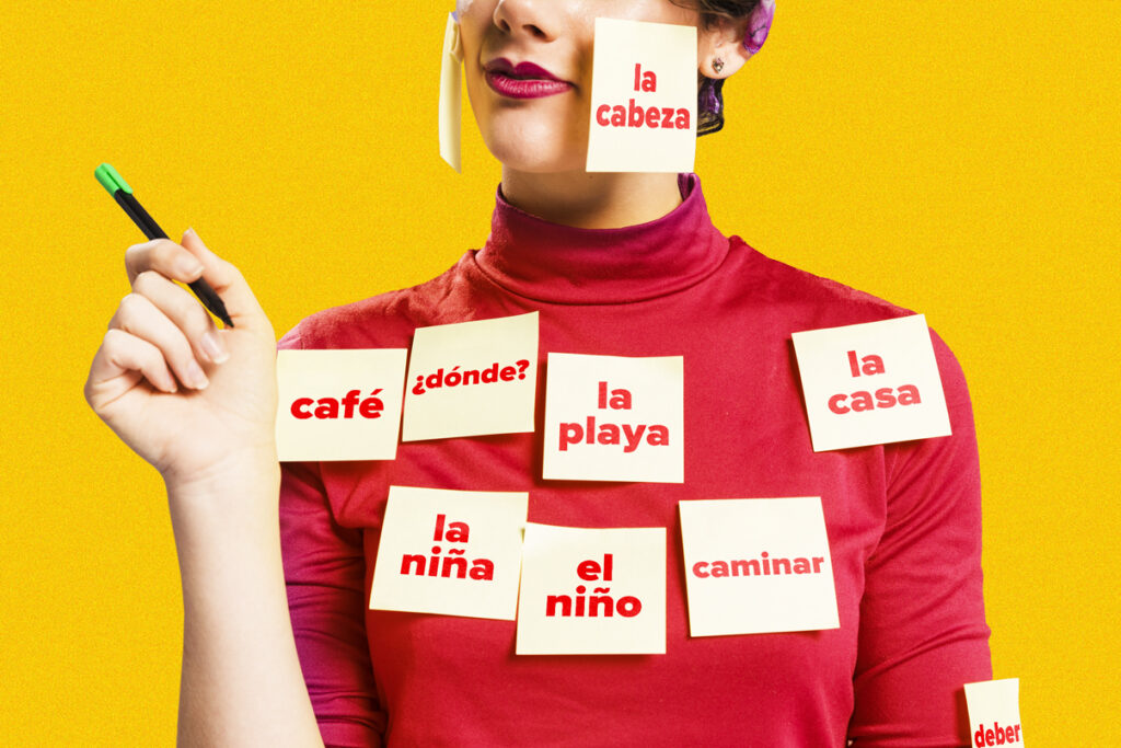 woman-with-common-spanish-words