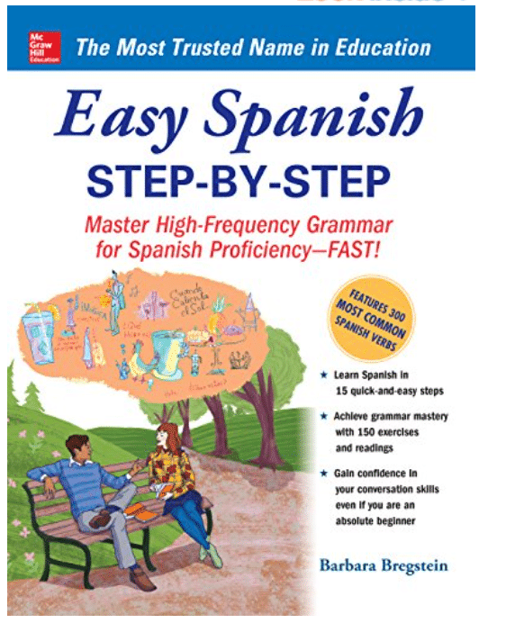 easy spanish step by step book cover