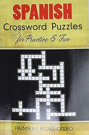 spanish crossword puzzles for practice and fun