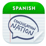 conjugation nation spanish conjugation app logo