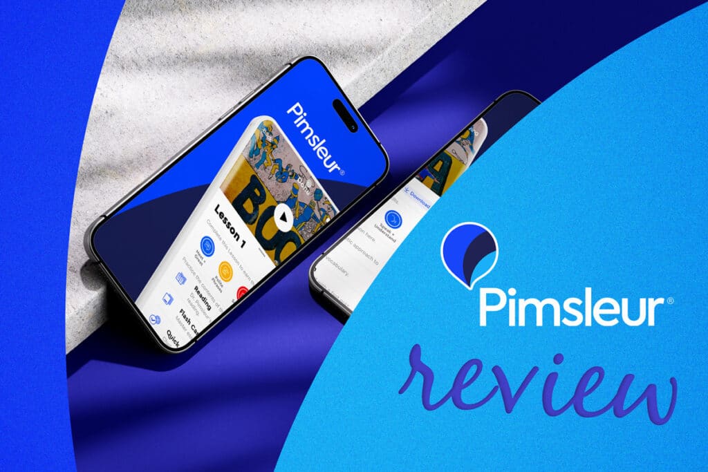 Pimsleur Spanish review graphic