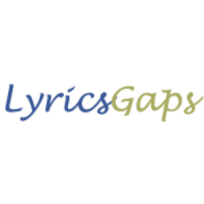 lyricsgaps logo on white background