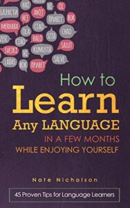 How to Learn Any Language book cover