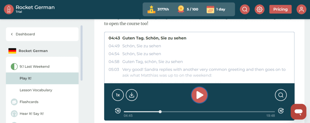 Rocket Languages Preview Rocket Languages Review: Tons of High-quality Lessons, But Won’t Get ...