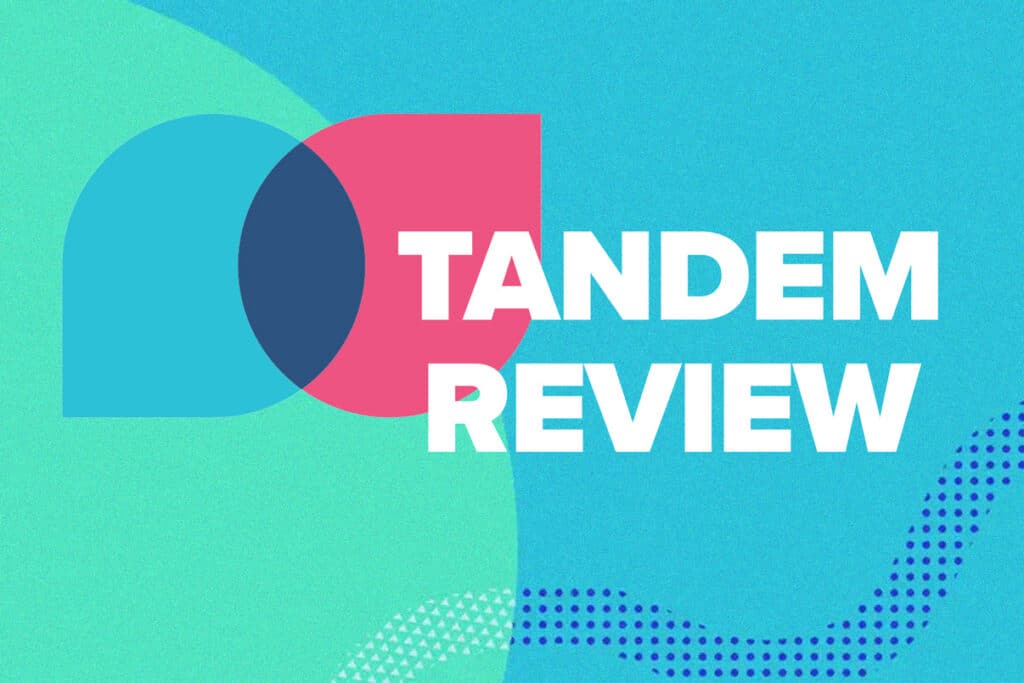 Tandem review graphic