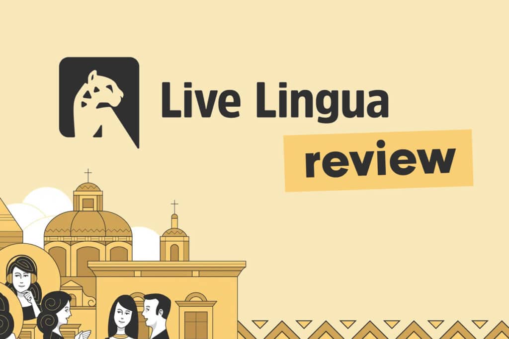 Live Lingua review graphic