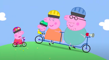 El paseo en bicicleta - Peppa Pig