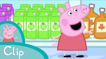 Peppa Pig en el supermercado