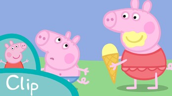 Peppa Pig y el día caluroso
