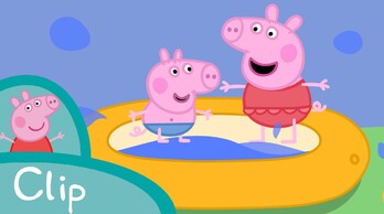 Peppa Pig y la piscina infantil