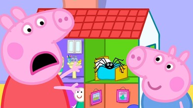 Peppa Pig and the Spider