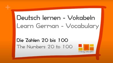 Counting in German: 20 - 100